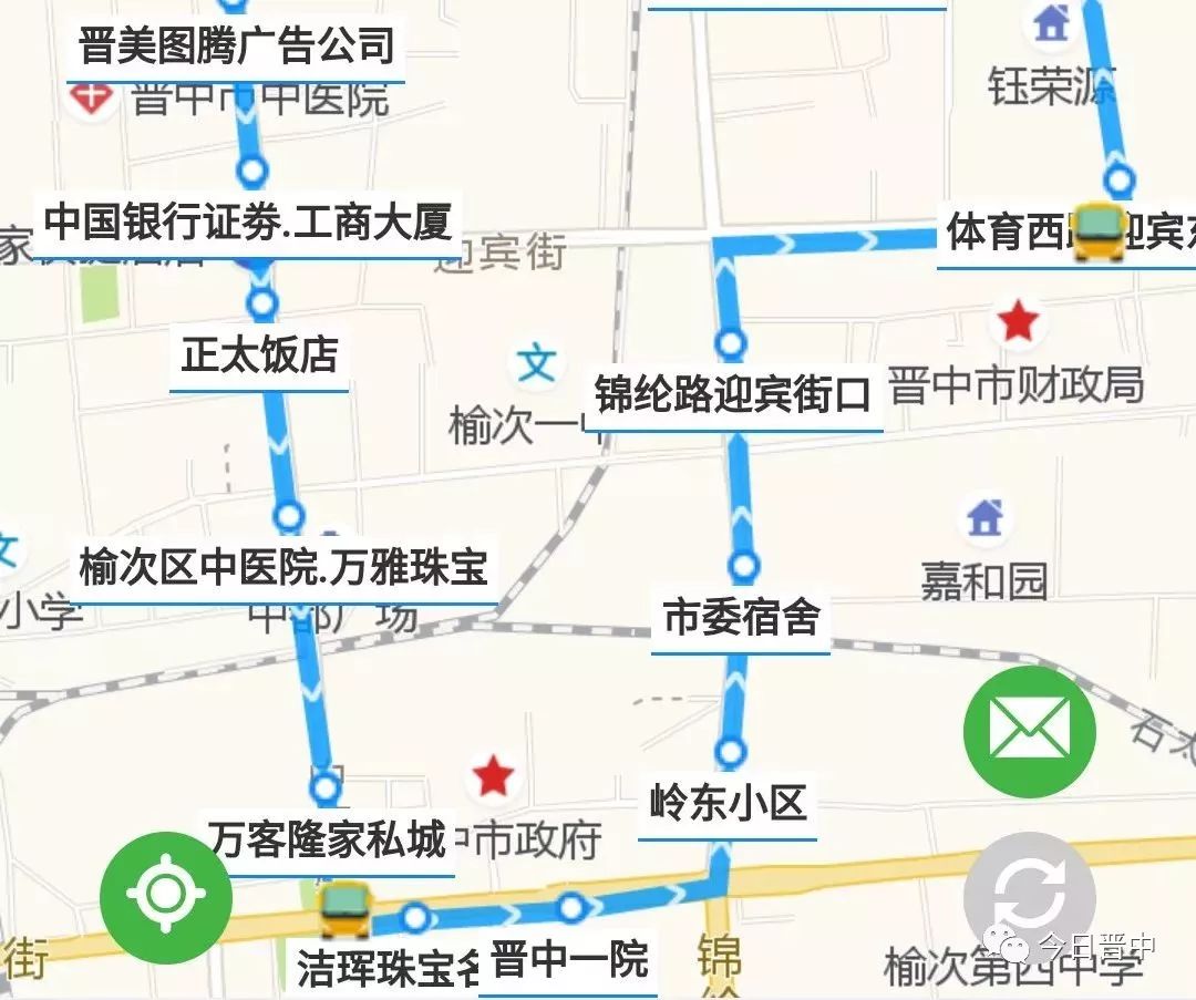 榆次區(qū)13路公交車最新路線詳解